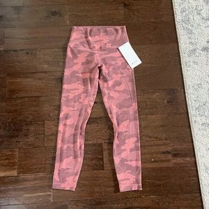 Lululemon align HR camo leggings size 6